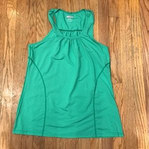 Kirkland Athletic Tank Top Green Excellent Large